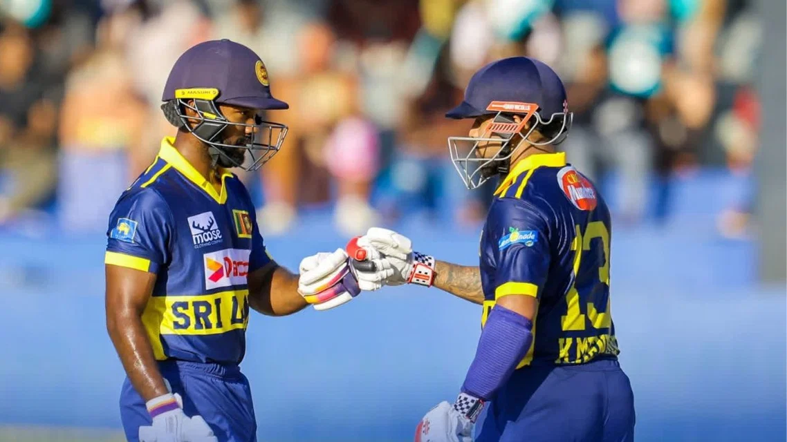 Sri Lanka take a 1-0 lead against England in ODI series [Source: @OfficialSLC/x]
