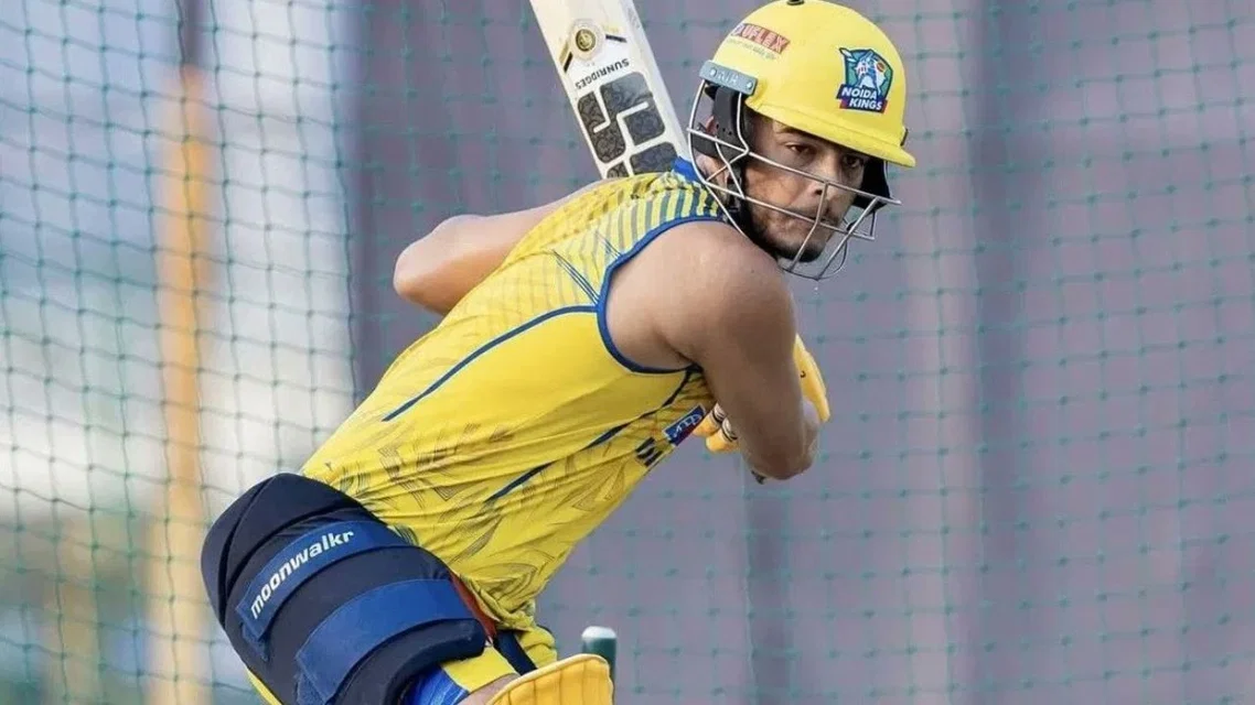 Prashant Veer sustained a nasty injury before IPL 2026 [Source: @SSA_807/X]