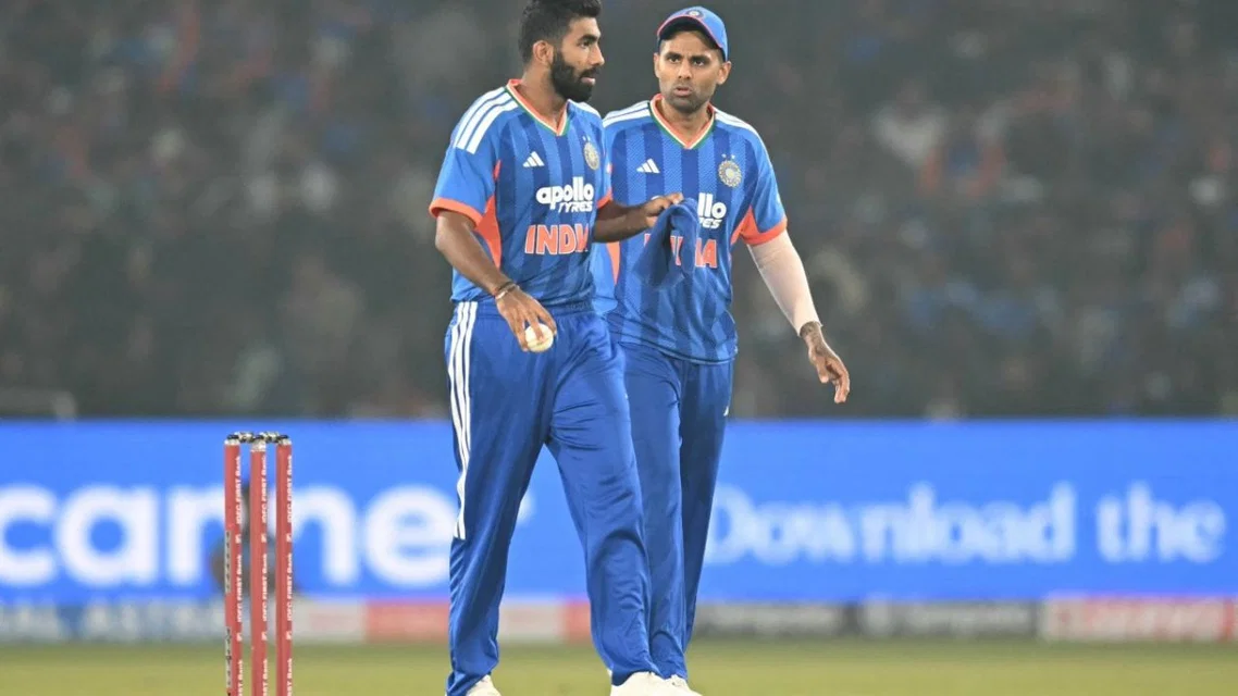 Suryakumar replaces Bumrah in second T20I [Source: AFP Photo]
