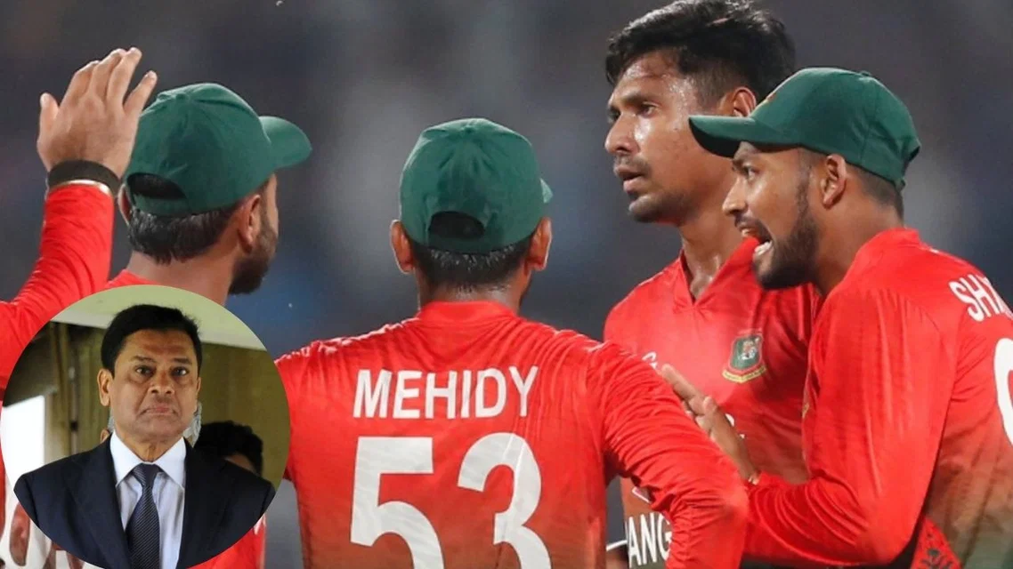 Bangladesh faces heat for quitting T20 World Cup [Source: @OneCricketApp, @arnuX05/X.com]