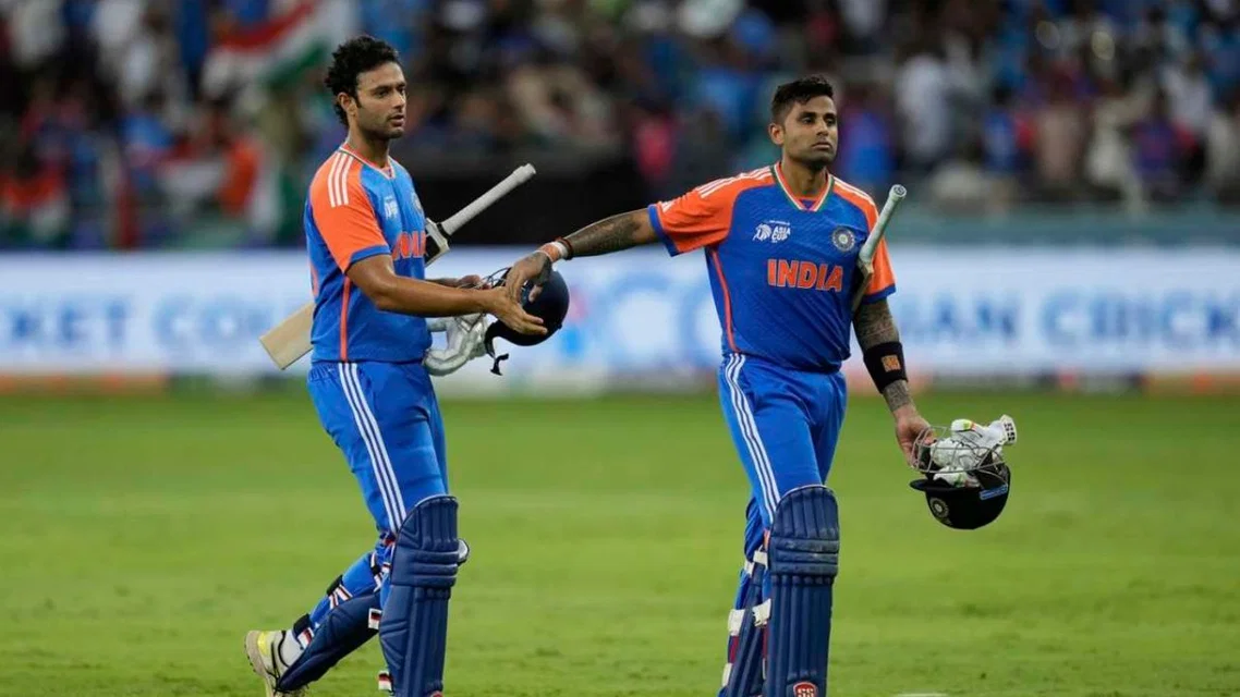 Shivam Dube praises Suryakumar Yadav (Source: @ABHISTRONG/x.com)