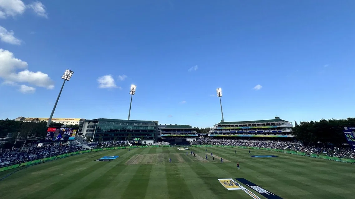 Newlands Stadium pitch and weather report [Source: @AlexShahim/X.com]