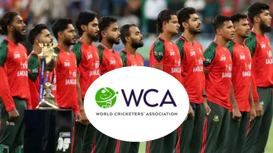 WCA logo and Bangladesh Cricket Team [Source: X]