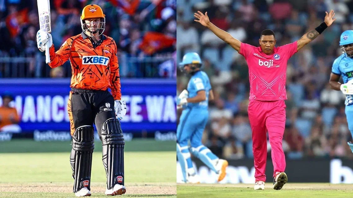 Quinton de Kock and Ottneil Baartman feature in the Team of the Season [Source: SunrisersEC, ABsay_ek/X.com]