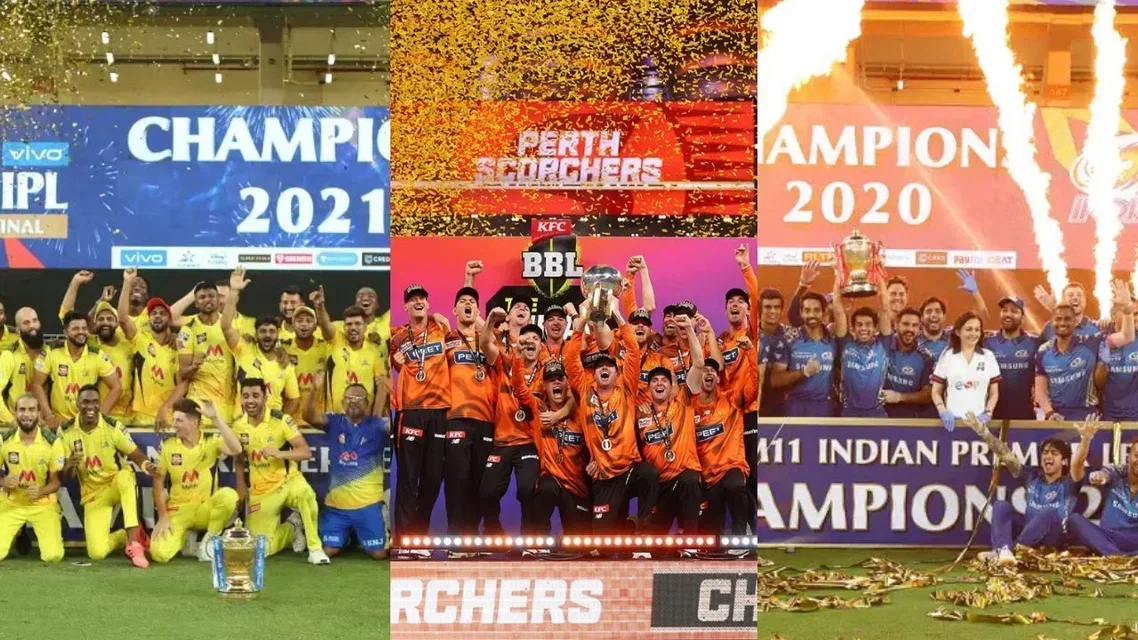 Perth Scorchers beat CSK and MI to become most successful T20 franchise. [Source - AFP/BCCI]