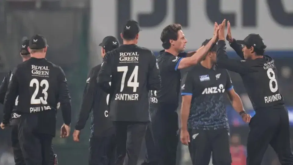 न्यूज़ीलैंड टीम के खिलाड़ी [source: BCCI.tv]