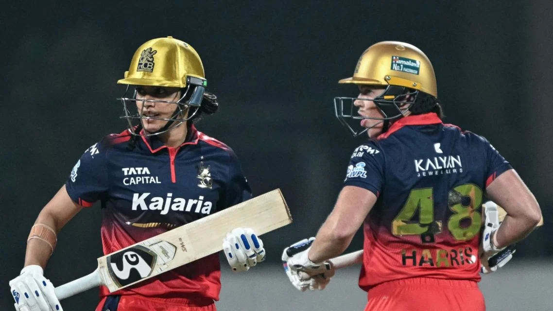 Mandhana, a liability for RCB [Source: AFP Photo]
