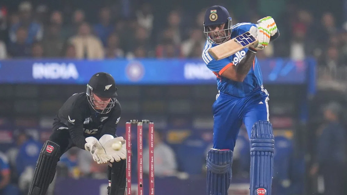 IND vs NZ 4th T20I match [Source: X]