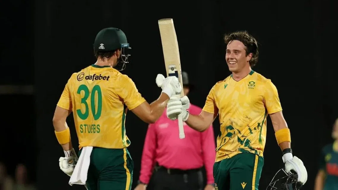 Tristan Stubbs and Dewald Brevis together [Source: X]