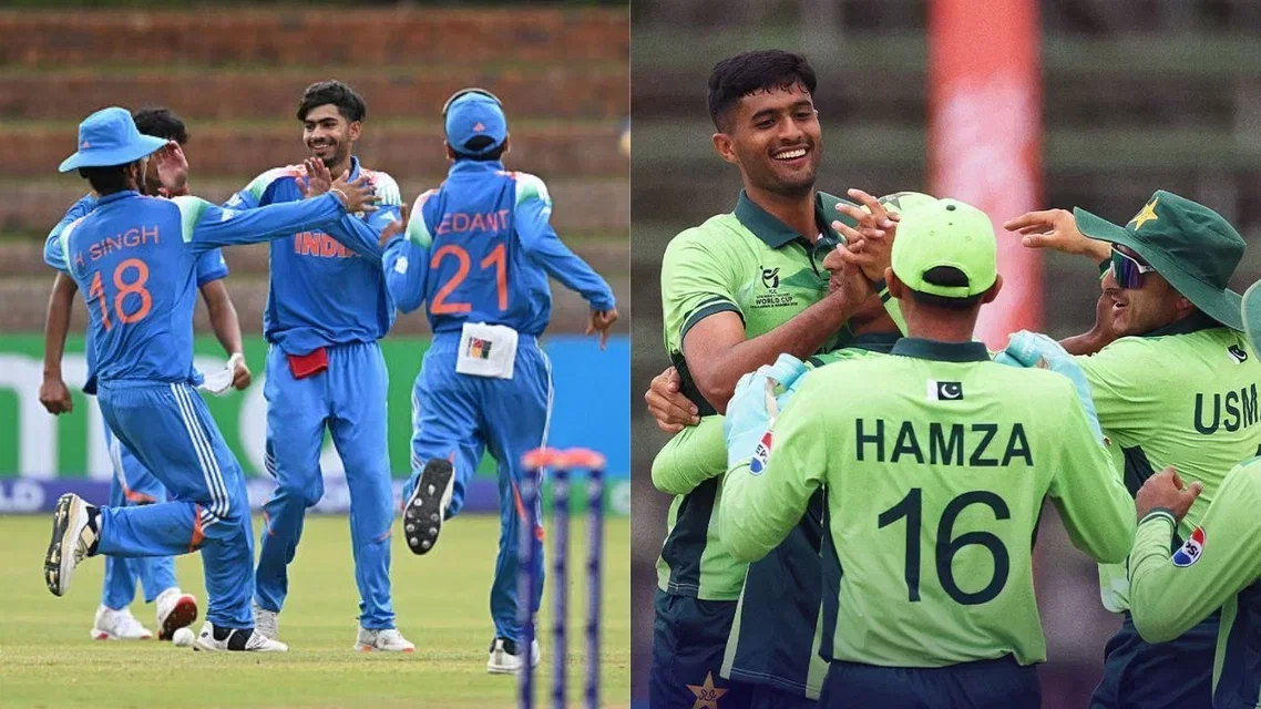 Ayush Mhatre warns Pakistan [Source: @ImTanujSingh, @ICC/x]