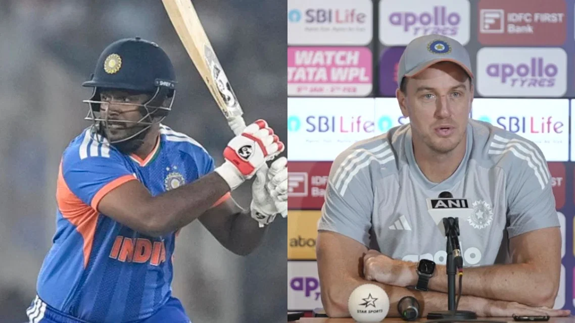 Morne Morkel on Sanju Samson's form. [Source - BCCI.tv]