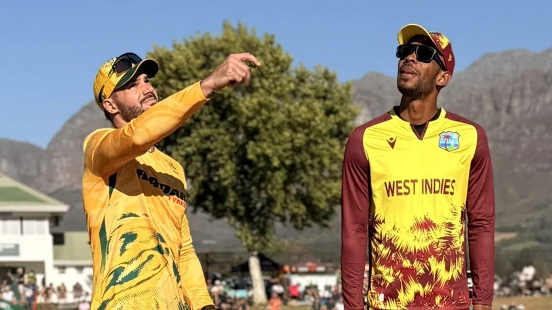 SA vs WI 2nd T20I match prediction [Source: X]