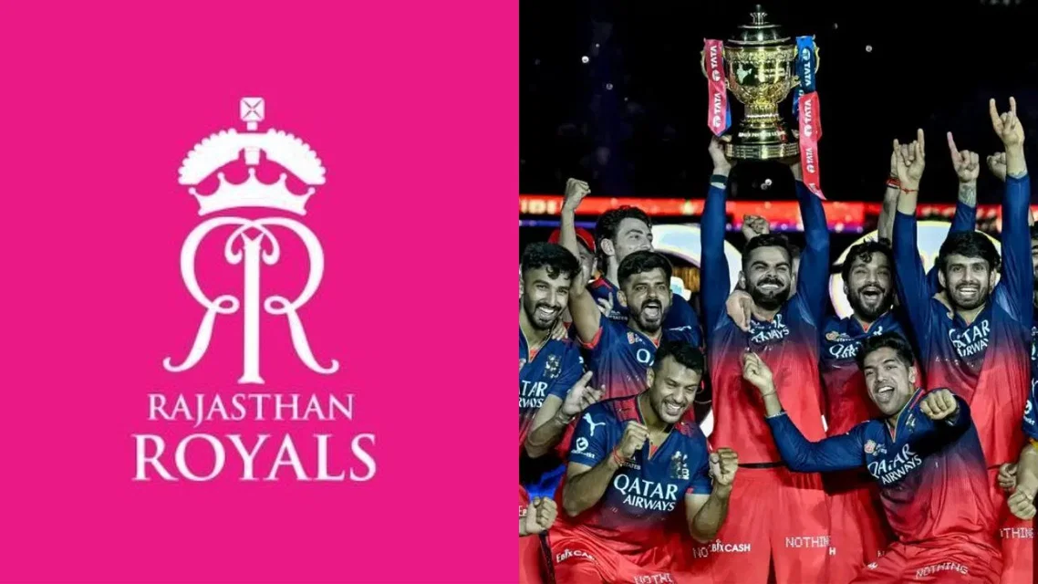 Rajasthan Royals and RCB set for record-breaking sale. [Source - @rajasthanroyals/x/AFP]