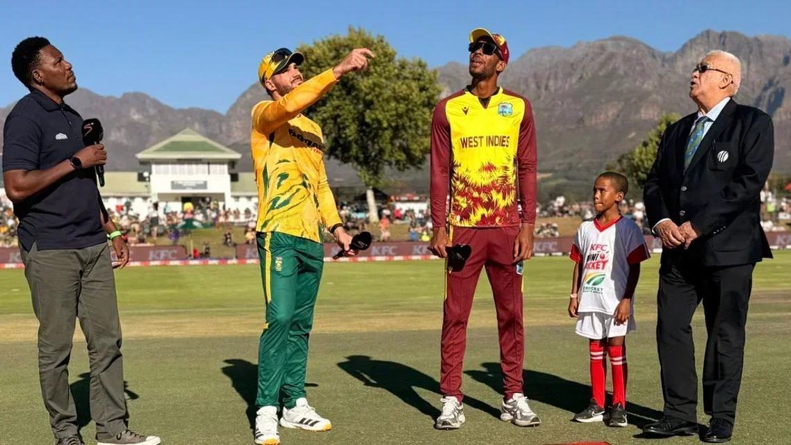 SA vs WI 2nd T20I Stats Preview. [Source - @windiescricket/x]