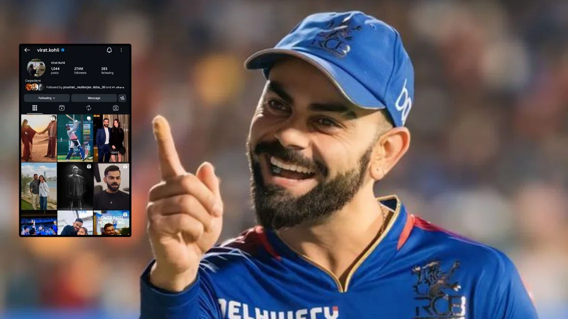 Virat Kohli's Instagram account is back [Source: X]