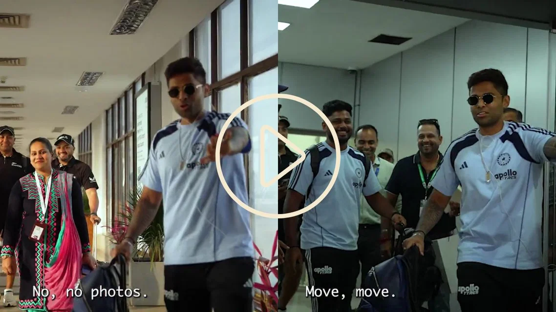 SKY and Sanju's hilarious banter in airport (Source: @BCCI/x.com)