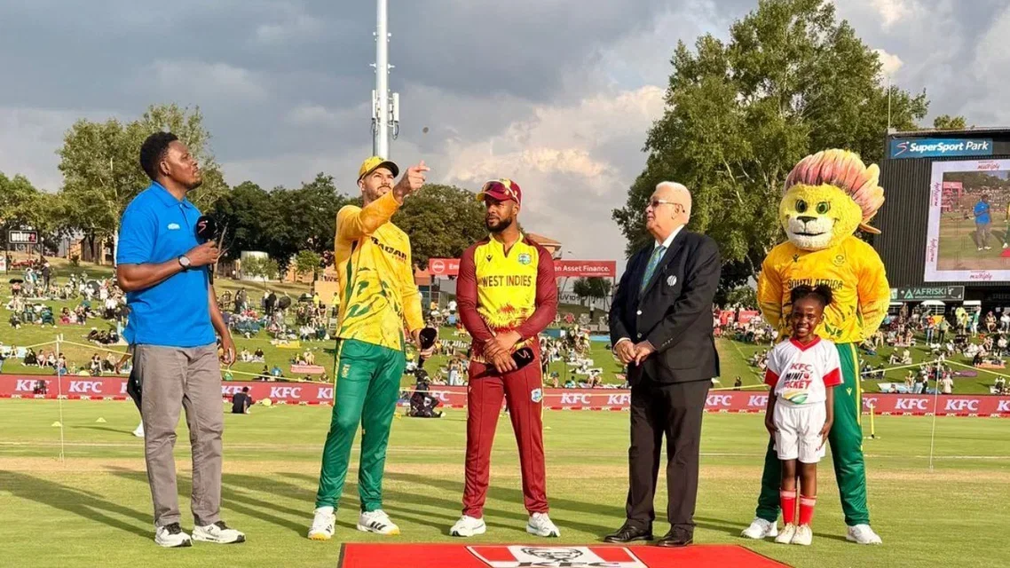 SA vs WI Stats Preview 3rd T20I. [@windiescricket/x]