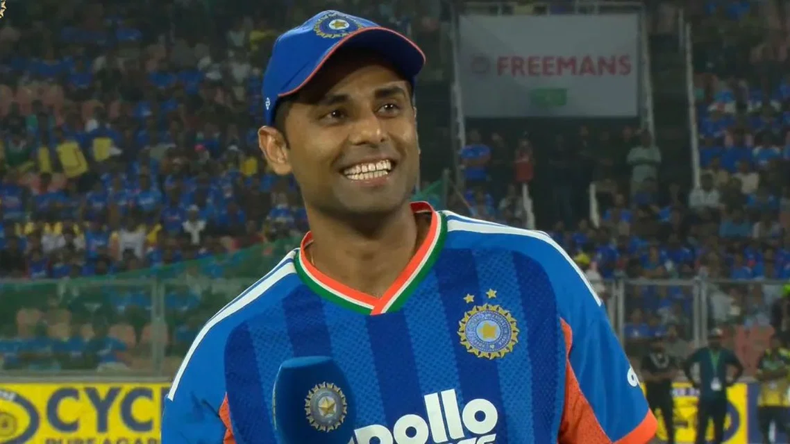 Suryakumar Yadav at toss - (Source: X.com)