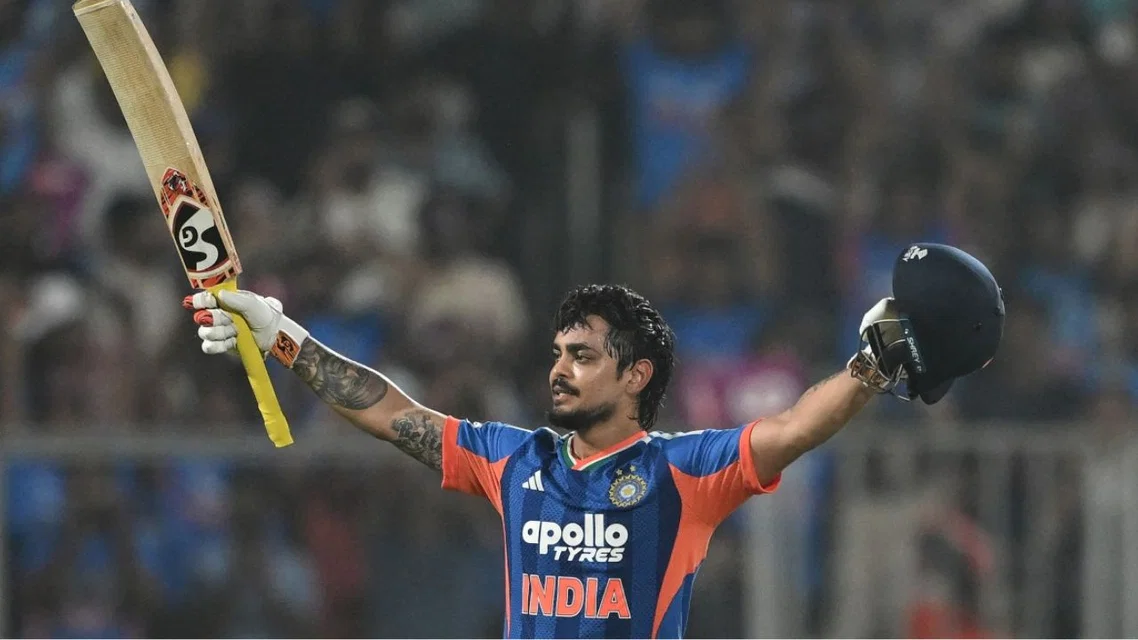 Ishan Kishan century for India - (Source: X.com)