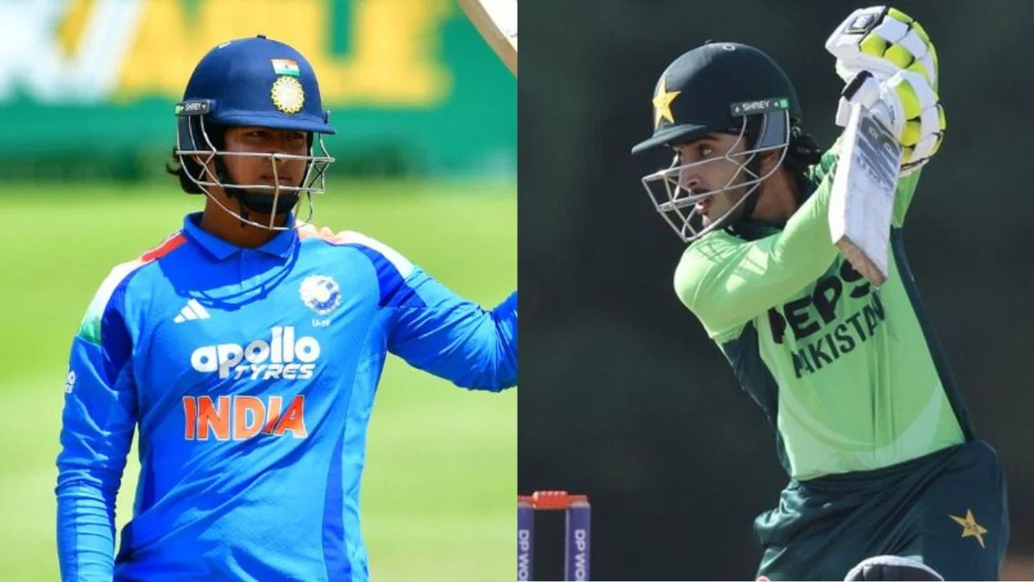 India U19 vs Pakistan U19 Match Prediction. [Source - @bcci/@immk_46/x]