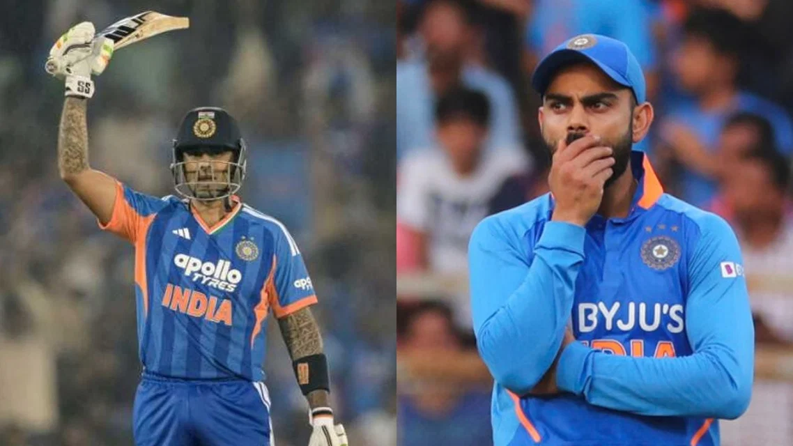 SKY inches close to Virat Kohli's record [Source: X]