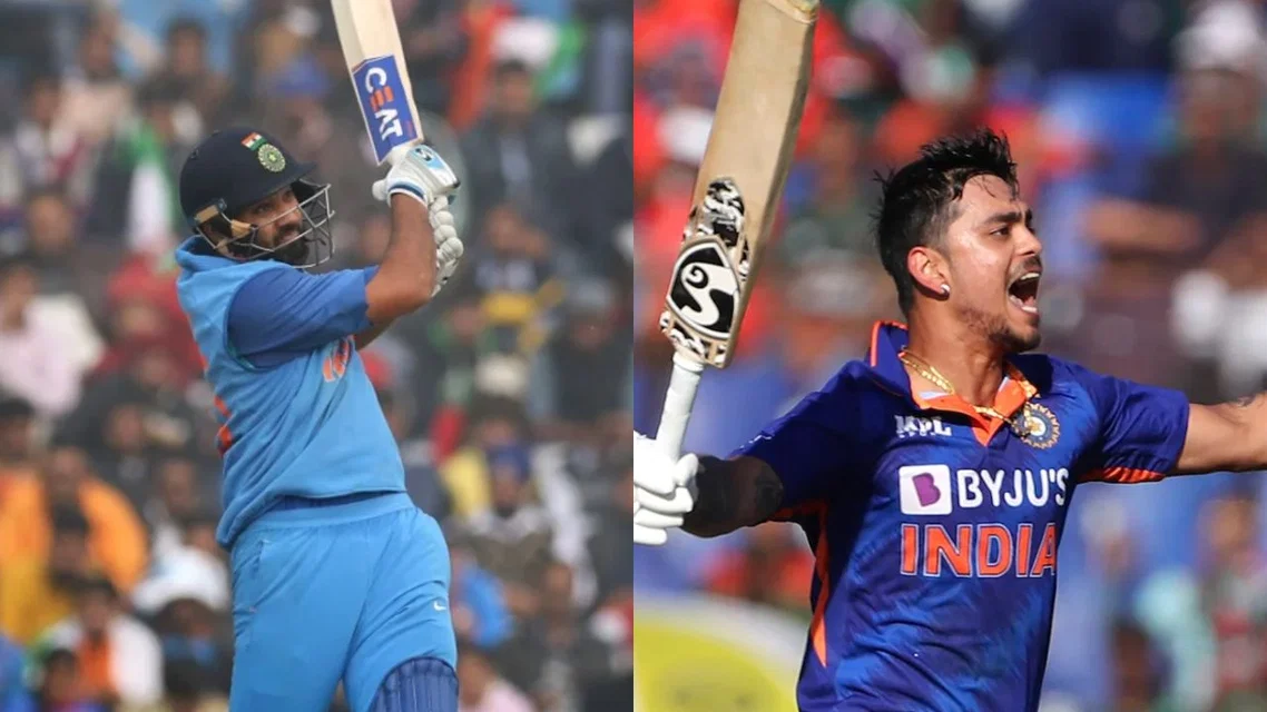 Rohit Sharma (L) and Ishan Kishan (R) (Source: X)