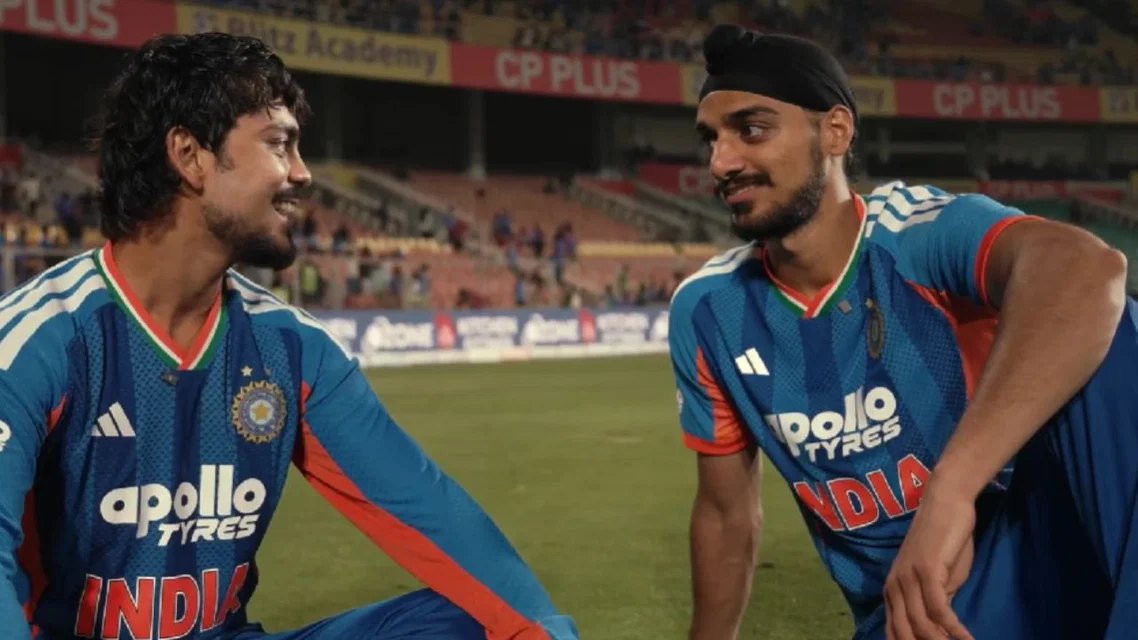 Ishan Kishan and Arshdeep Singh [Source: @BCCI.tv]