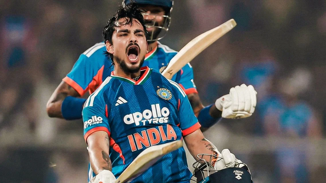 Ishan Kishan opens up on blazing ton [Source: @LoyalSachinFan/X.com]
