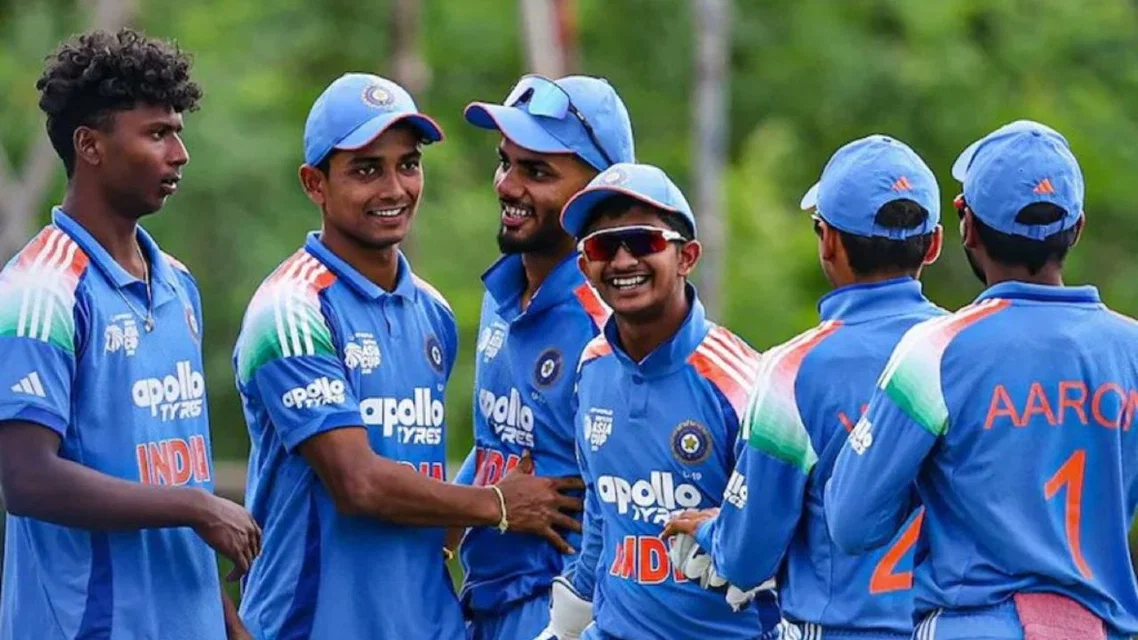 India U19 beat Pakistan U19 [Source: @mufaddal_vohra/x.com]&nbsp;