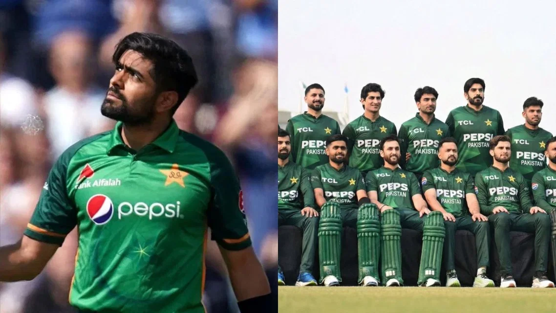 Babar Azam and Pakistan team [Source: @Inayattttt_56, @CricCrazyJohns/x]