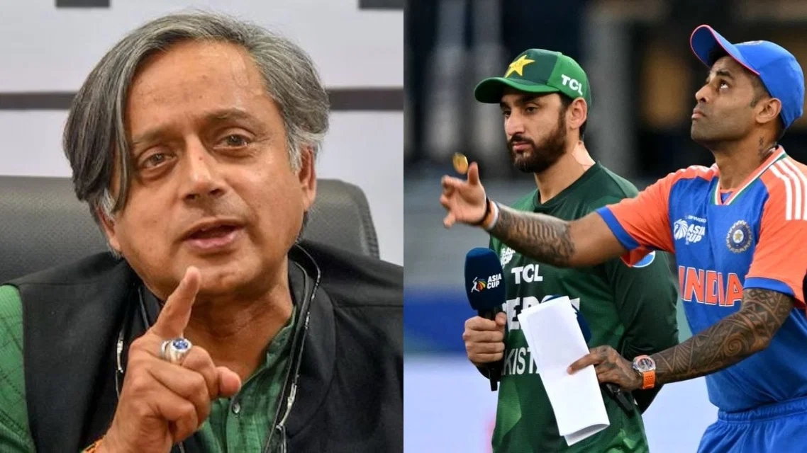 Shashi Tharoor reacts to Pakistan's boycott threat [Source: @KHURAPATT, @iamAhmadhaseeb/X.com]