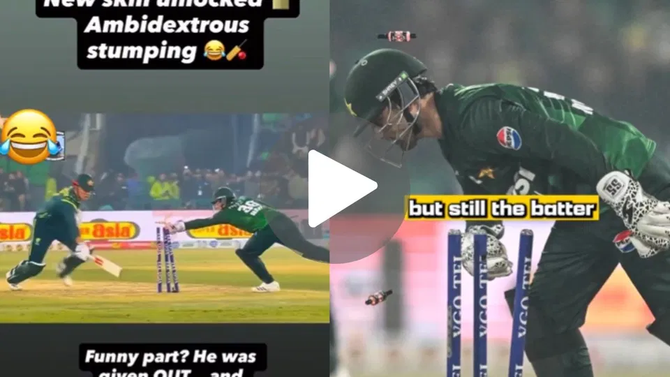 Watch- Pakistan's blatant cheating goes unnoticed as umpiring blunder costs Australia