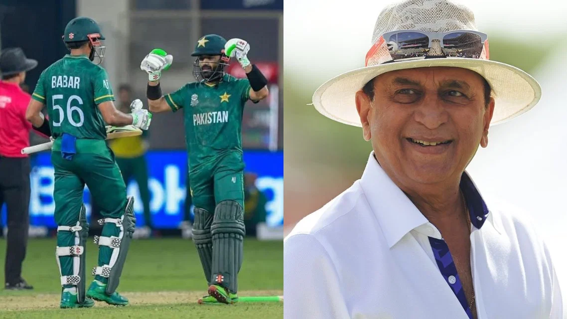 Sunil Gavaskar mocks Pakistan (Source: @RCBTweets/x.com, @rummanraees15/x.com)