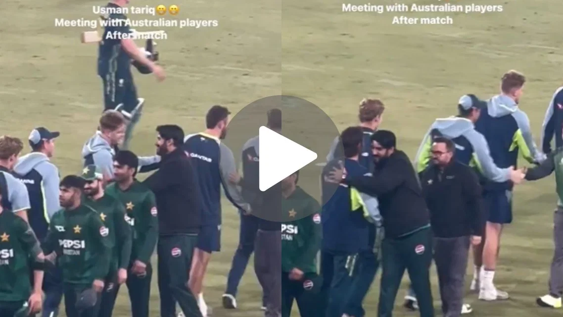 Cameron Green apologizes to Usman Tariq [Source: @CallMeSheri1_/x]