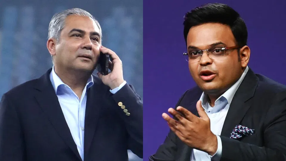 मोहसिन नक़वी और जय शाह [X]