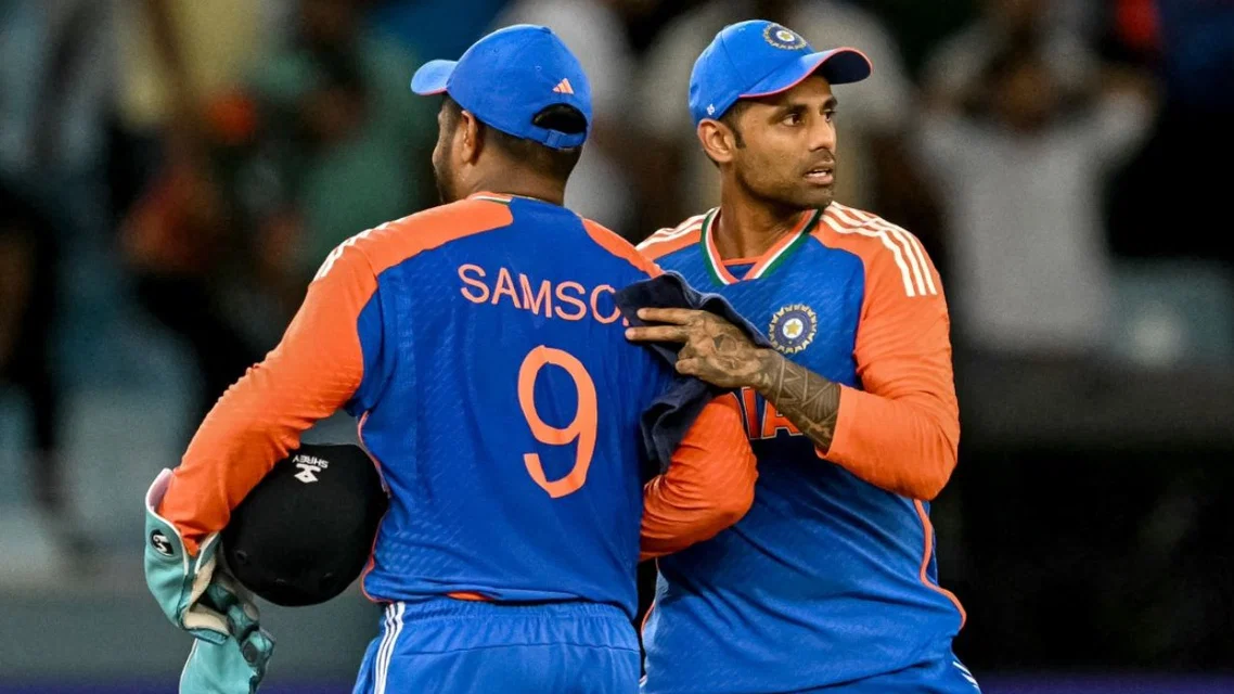 Suryakumar Yadav and Sanju Samson - (Source: AFP)