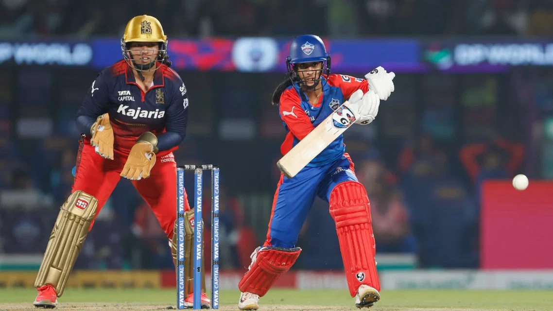 Jemimah Rodrigues scripts historic feat in WPL final. [Source - @wplt20/x]