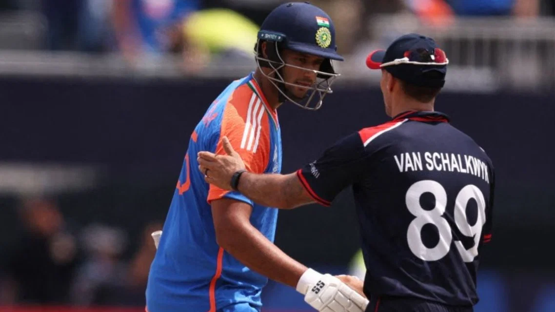 India vs USA - (Source: AFP)