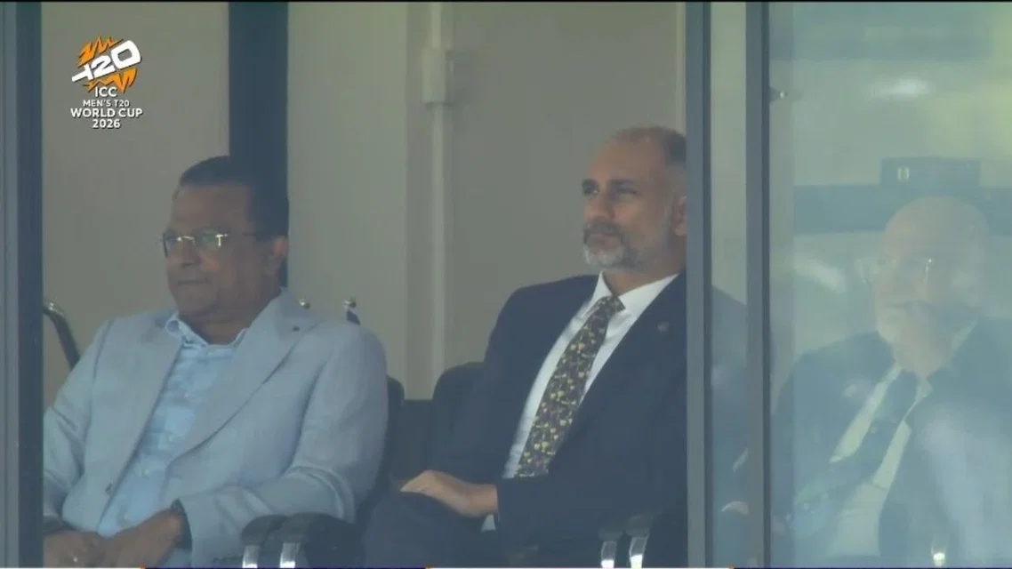 Pakistan CEO watches T20 World Cup 2026 - (Source: X.com)