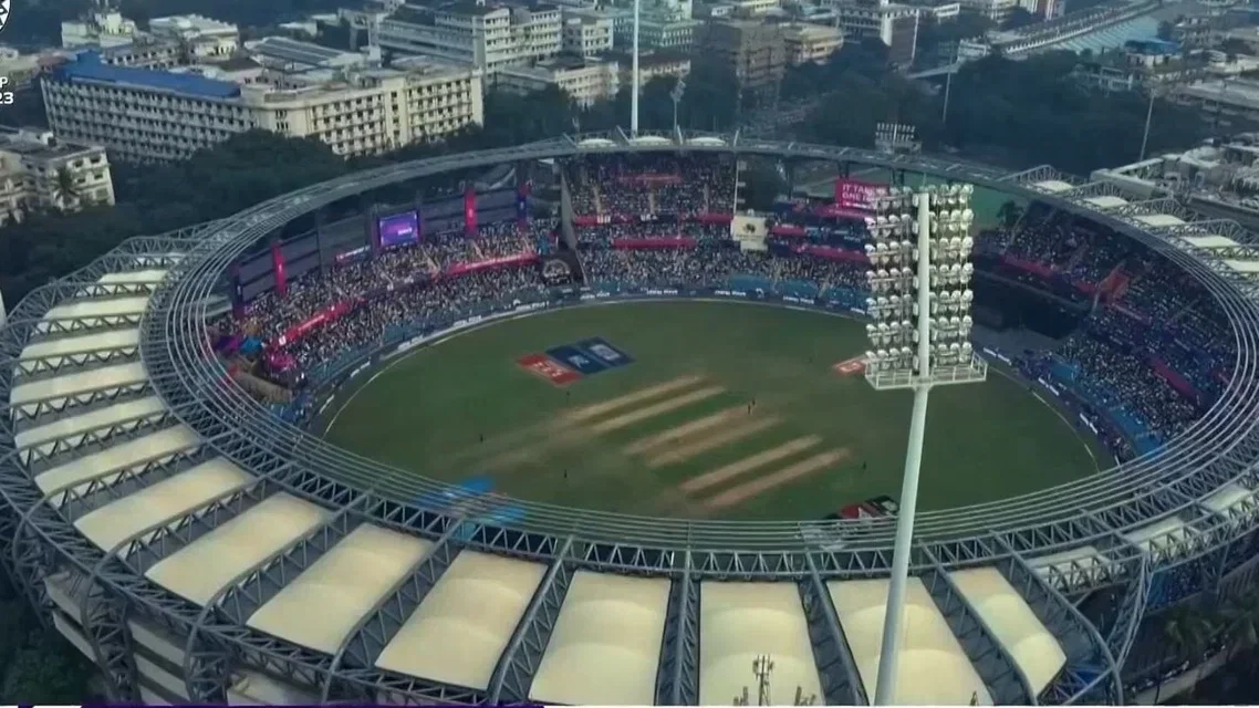 Wankhede Stadium in Mumbai - (Source: X.com)
