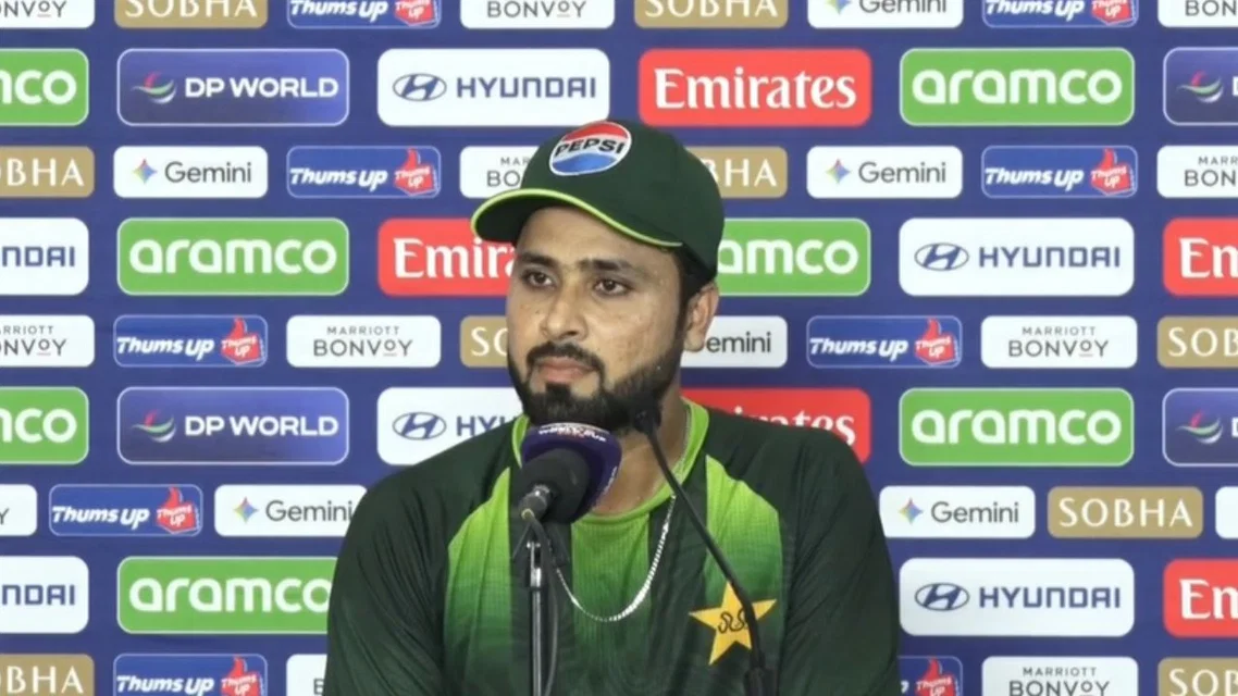 Faheem Ashraf on catch drop [Source: X]