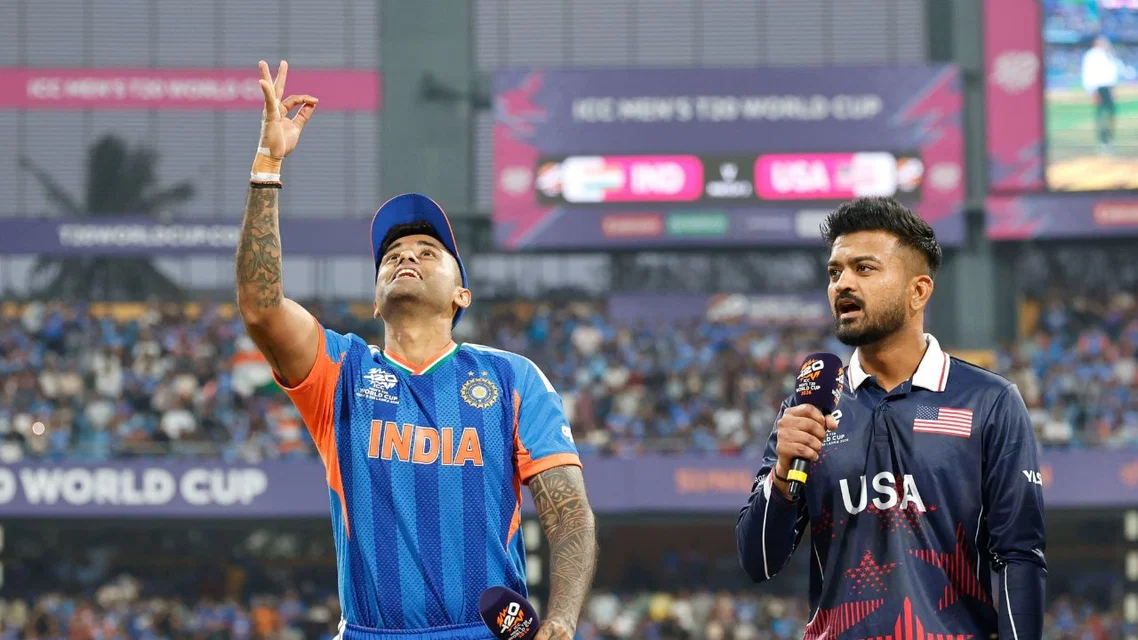 India vs USA toss - (Source: X.com)