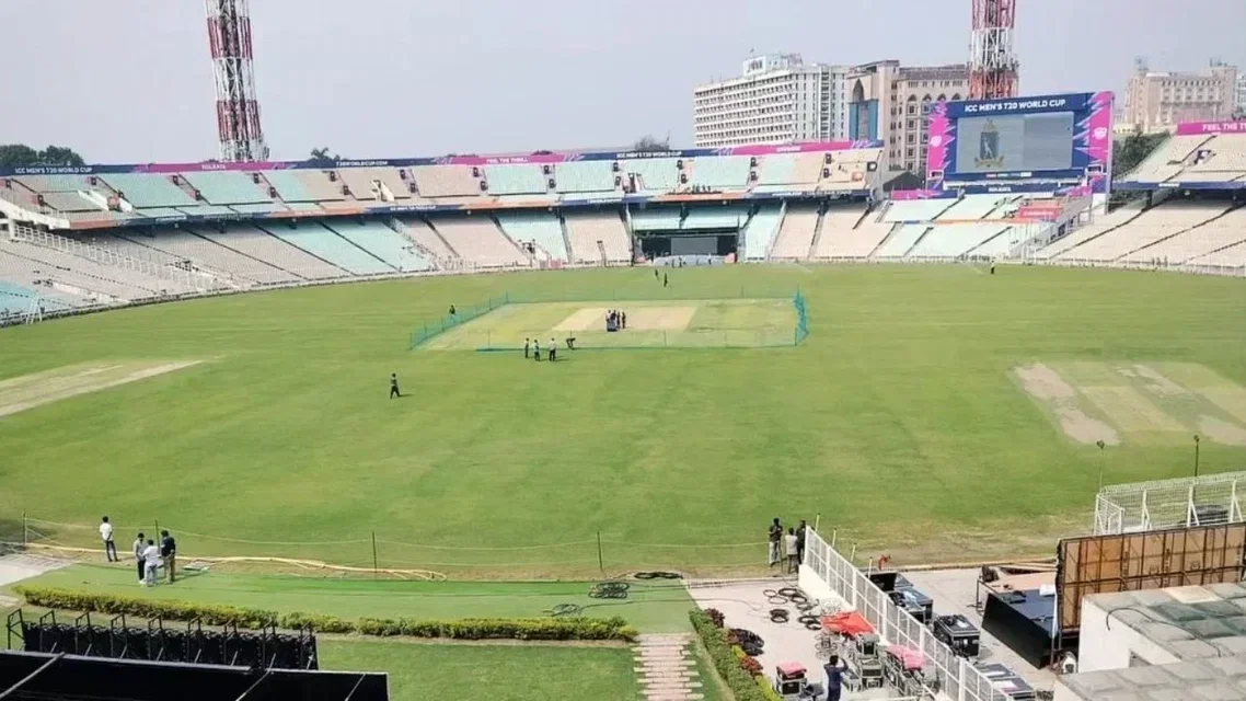 Eden Gardens weather and pitch report [Source: X]