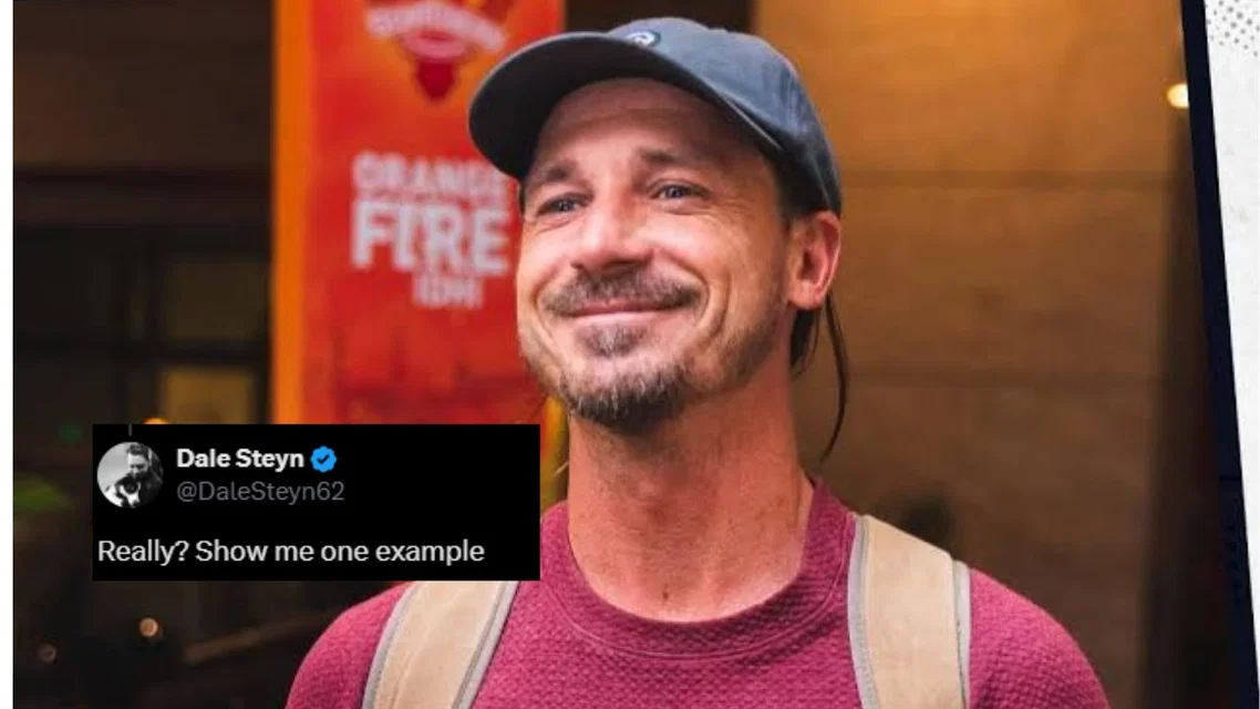 Dale Steyn [Source: @srhfansofficial, @DaleSteyn62/x.com]