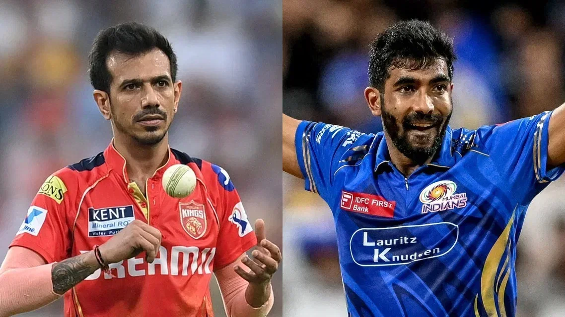 Yuzvendra Chahal (L) and Jasprit Bumrah (R) (Source: AFP)