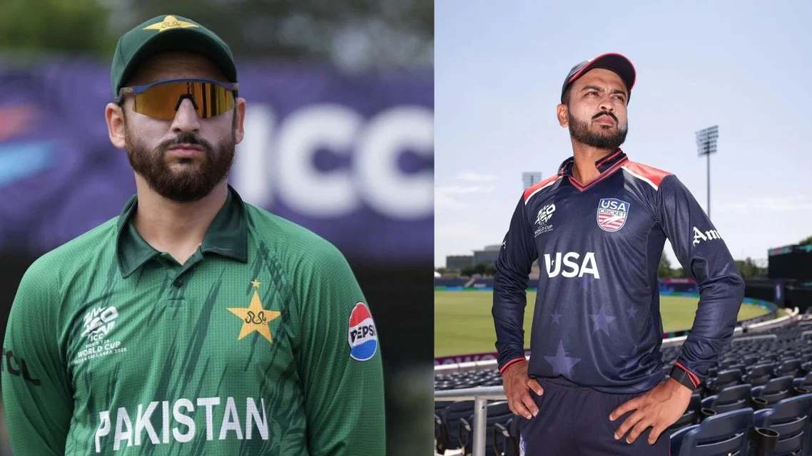 &nbsp;Salman Ali Agha and Monank Patel (Source:X)