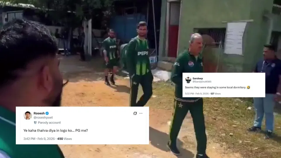 फ़ैंस ने पाकिस्तानी खिलाड़ियों का जमकर मज़ाक उड़ाया (Source: @JARA_Memer/x.com)