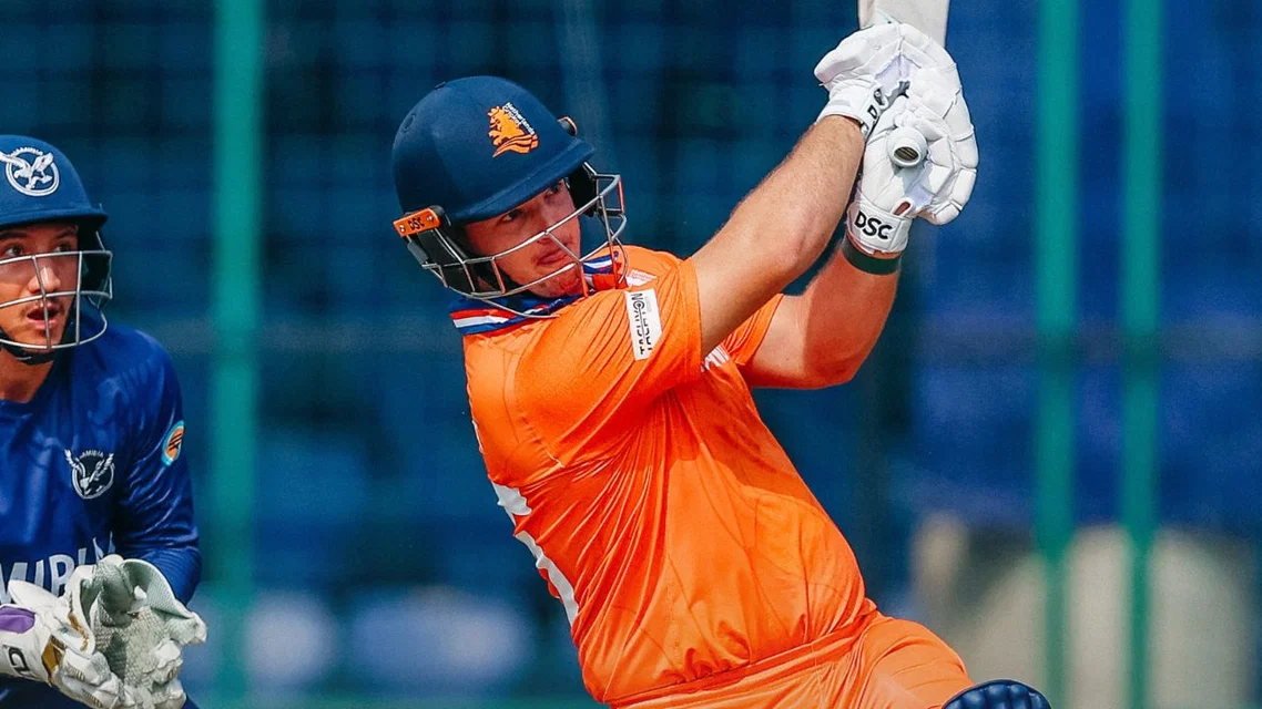 Netherlands blows away Namibia [Source: @KNCBcricket/x]