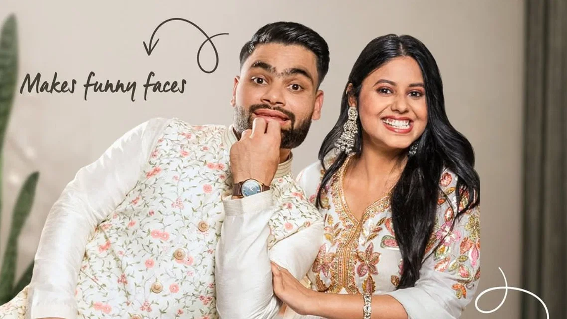 Rinku Singh and Priya Saroj [Source: @manyavar/Instagram]