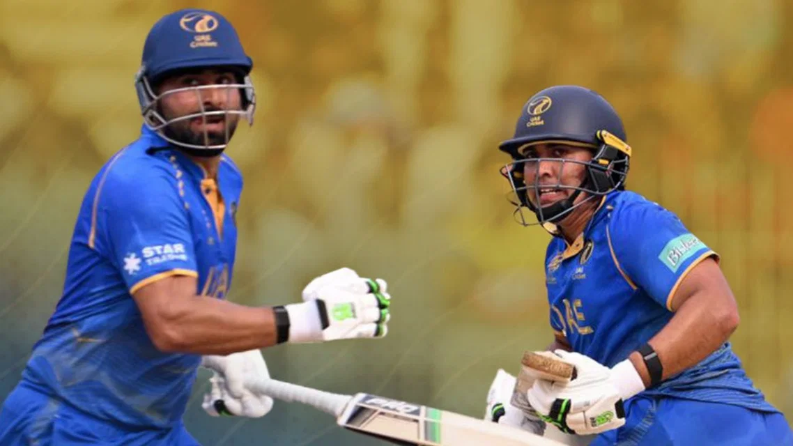 Biggest UAE totals in T20 World Cup matches [Source: @EmiratesCricket/x]